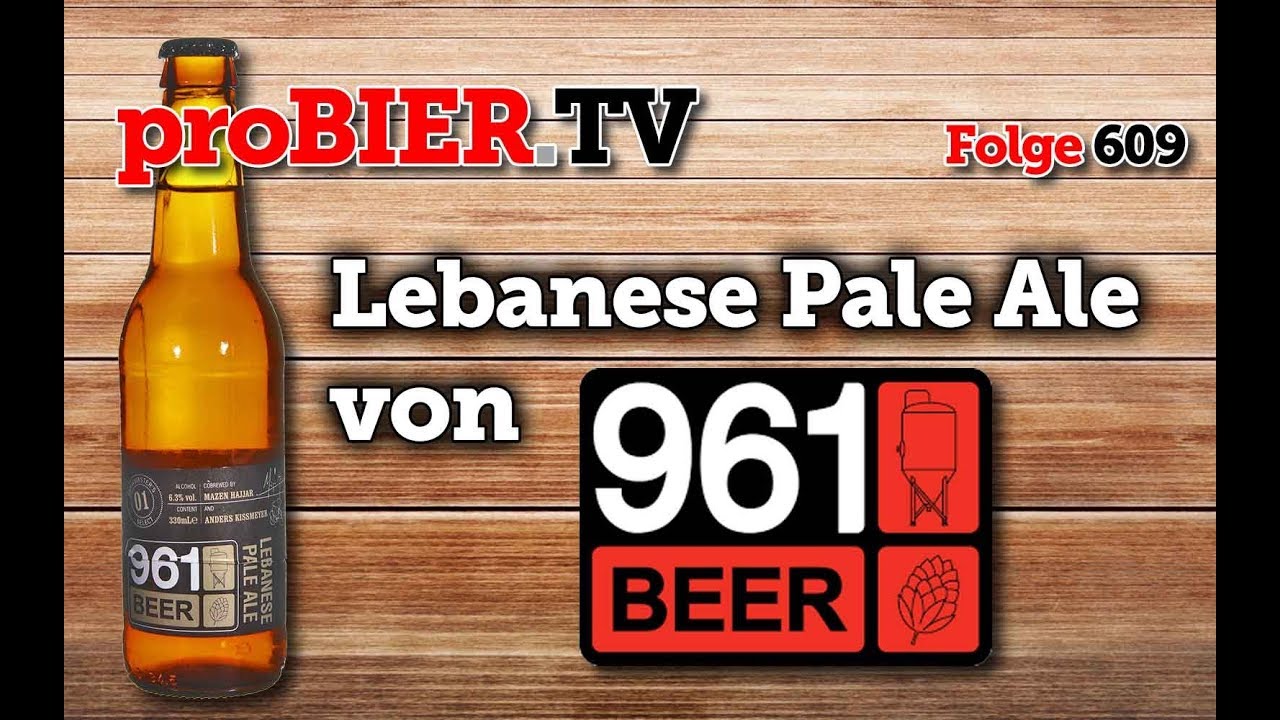 961 Beer macht ein Lebanese Pale Ale – aber nicht 08/15