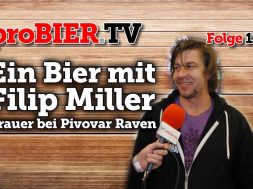 proBIER.TV – Ein Bier mit Filip Miller, Pivovar Raven | #111 | Craft Beer Review