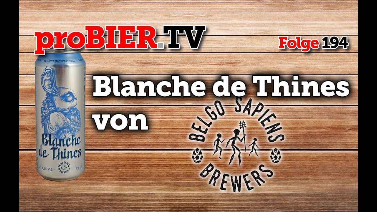 Belgo Sapiens Brewers Witbier “Blanche de Thines”