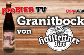 Bock beißt auf Granit – Granitbock der Brauerei Hofstetten