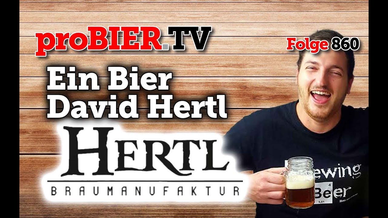 Ein Bier mit David Hertl