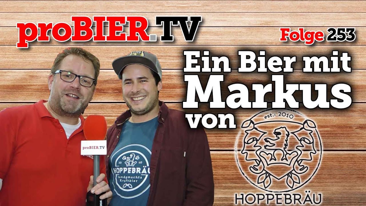 Ein Bier mit Markus von Hoppebräu…