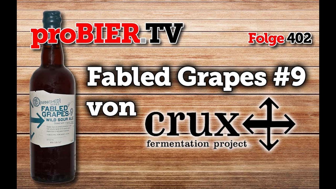 Fabled Grapes #9 von Crux | proBIER.TV – Craft Beer Review #402 [4K]