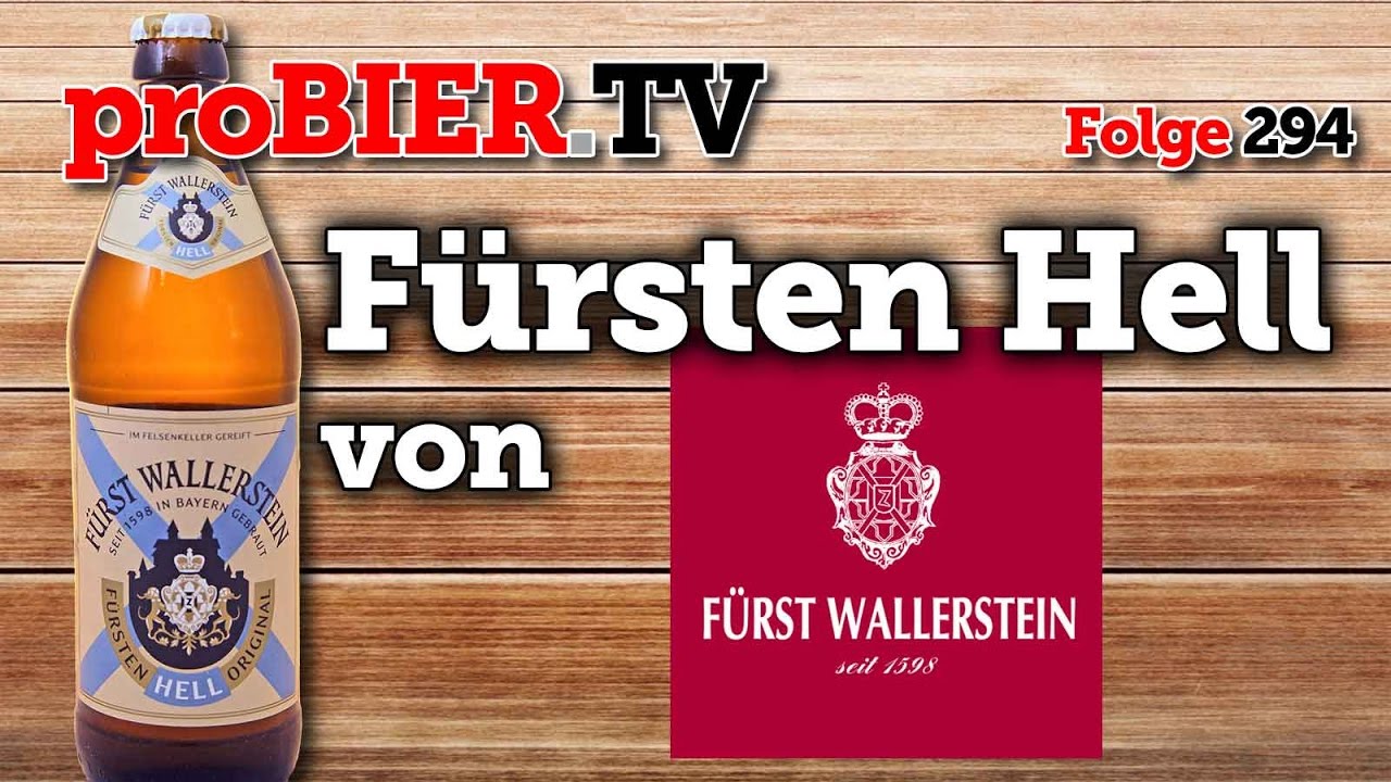 Fürsten Hell – Mein Sonntagsbier des Fürst Wallerstein