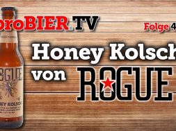 Honey Kölsch von Rogue Ales | proBIER.TV – Craft Beer Review #400 [4K]