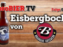 proBIER.TV – Eisbergbock von Gusswerk | #068 | Craft Beer Review