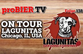 proBIER! on Tour bei Lagunitas Brewery, Chicago