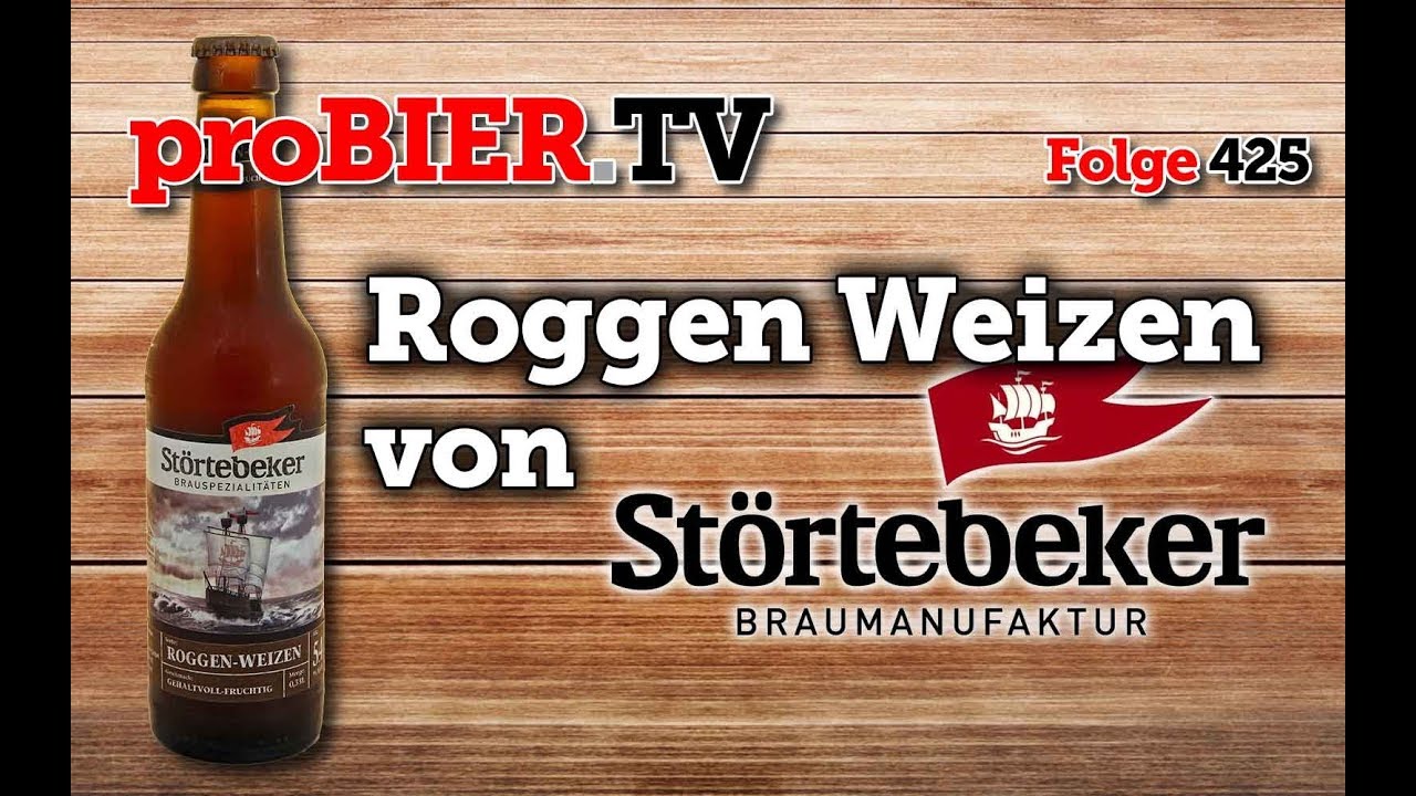 Roggen Weizen von Störtebeker | proBIER.TV – Craft Beer Review #425 [4K]