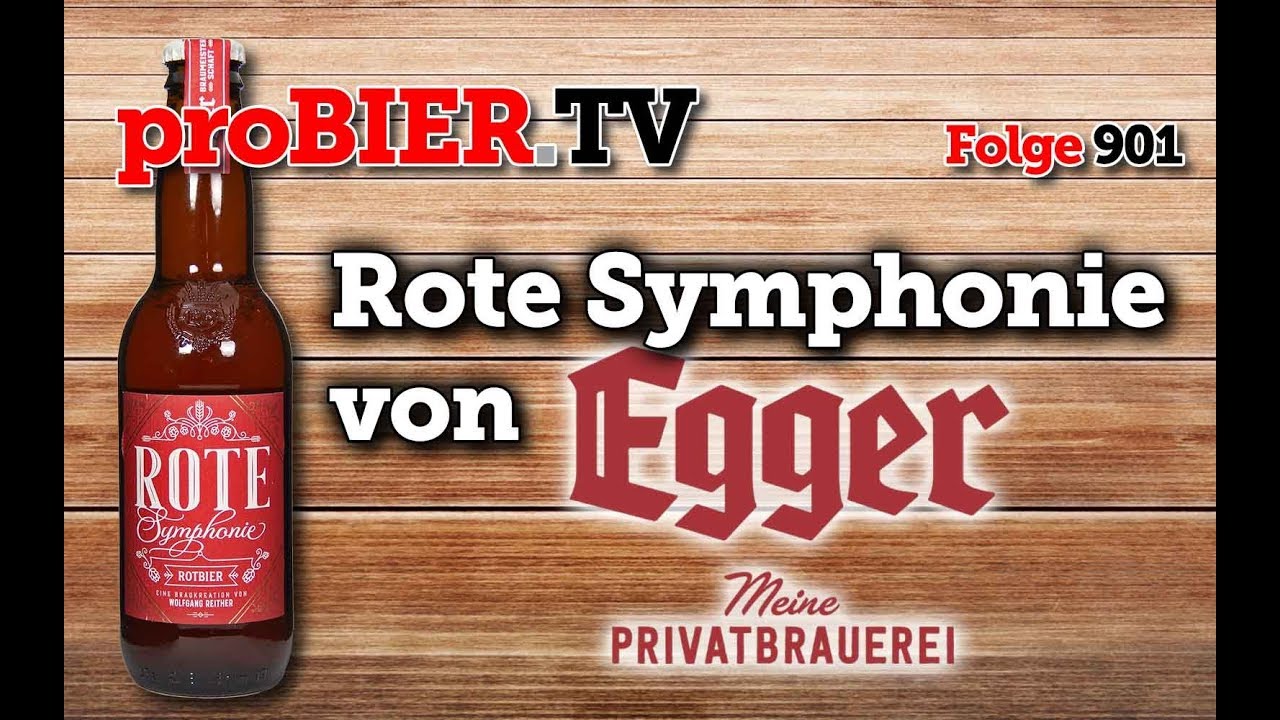Rote Symphonie von Privatbrauerei Egger | proBIER.TV – Craft Beer Review #901 [4K]