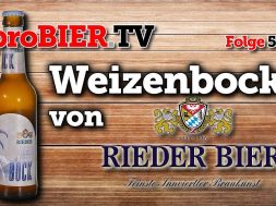 Weizenbock von Rieder Bier | proBIER.TV – Craft Beer Review #517 [4K]