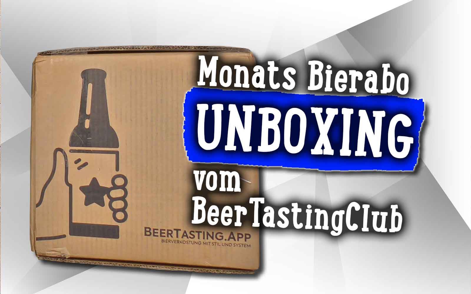 Aktuelle Beertasting.Club Monatsbox geunboxt