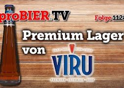 Premium Lager von VIRU | proBIER.TV – Craft Beer Review #1128 [4K]