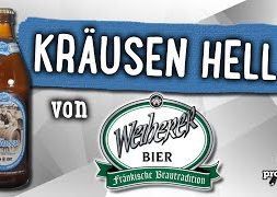 Weiherer Kräusen Hell von Brauerei Kundmüller | Craft Bier Verkostung #1569
