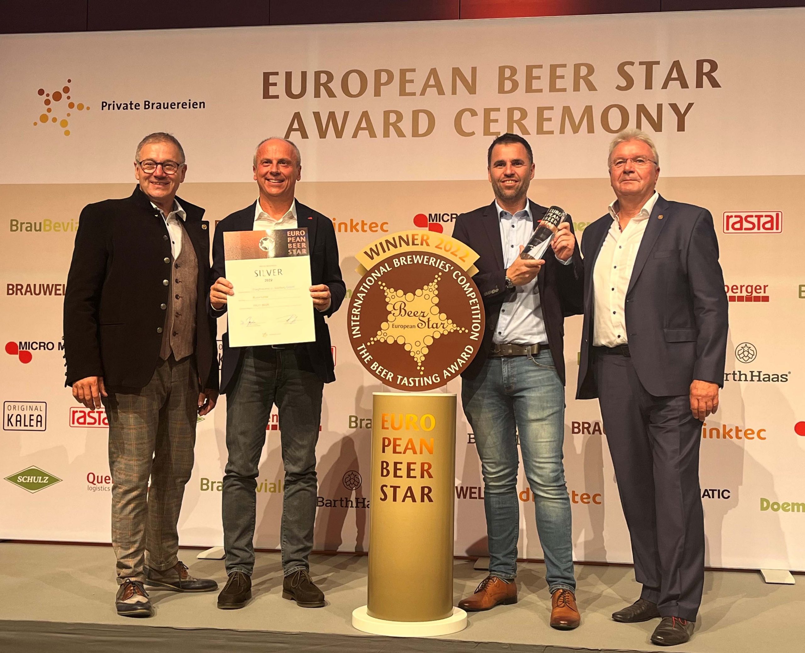 European Beer Star 2022:  6 Medaillen für Stiegl und stolz drauf!