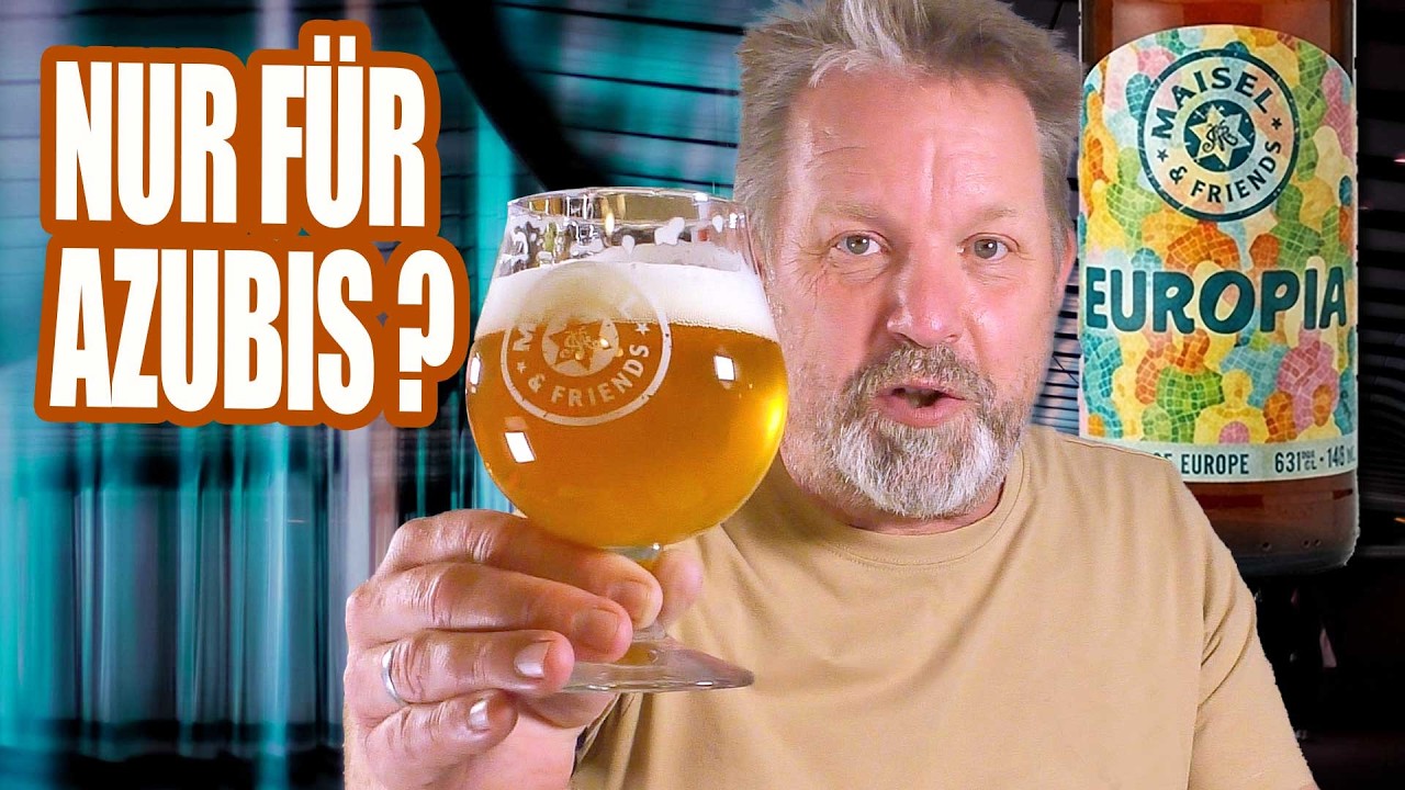12 Azubis brauen Bier | Wie schmeckt ihr Europia? 🛠️🌍