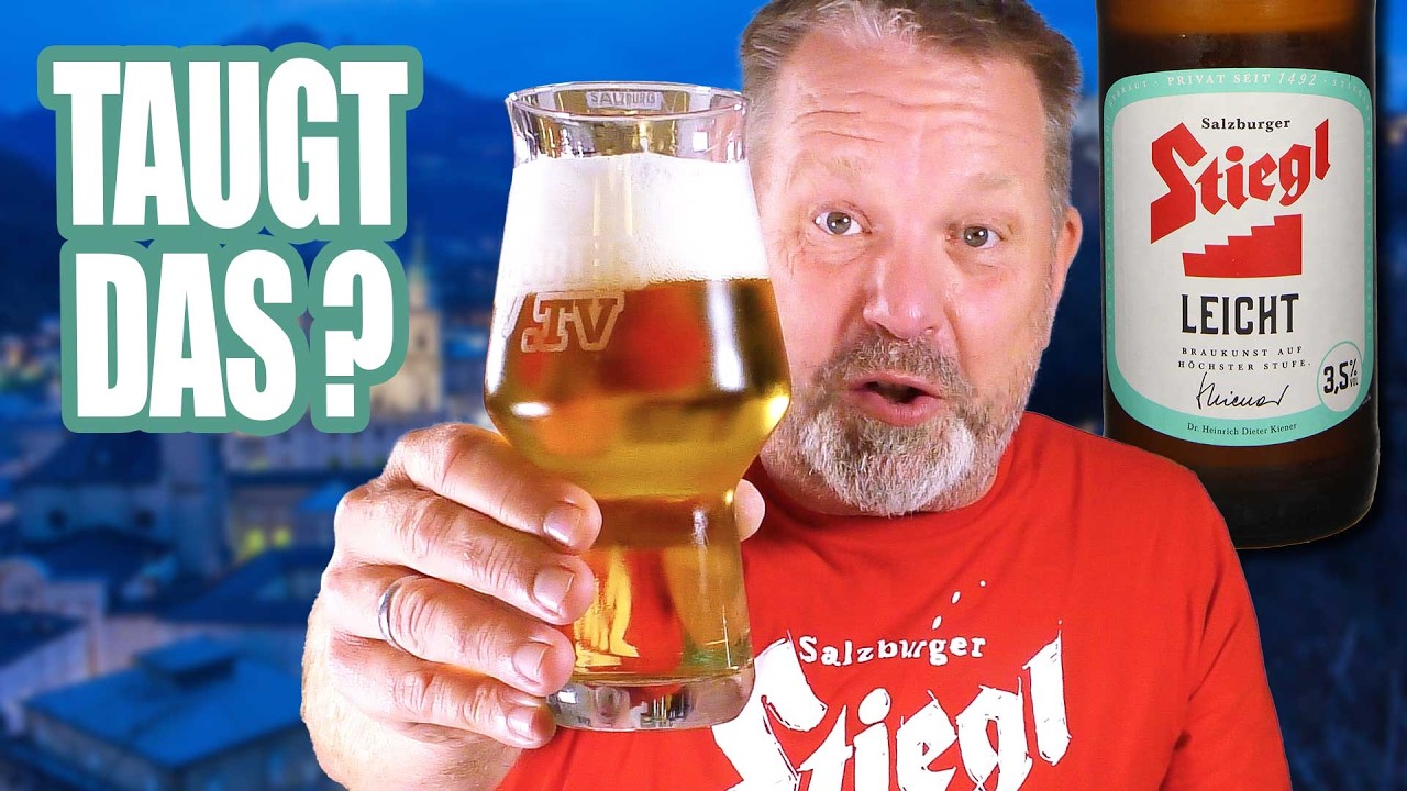 3,5% Leicht – Der Stiegl Bier-Test 🏔️🪜