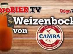Weizenbock Oak Aged von Camba Bavaria | proBIER.TV – Craft Beer Review #361 [4K]