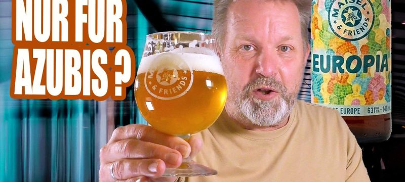 12 Azubis brauen Bier | Wie schmeckt ihr Europia? 🛠️🌍