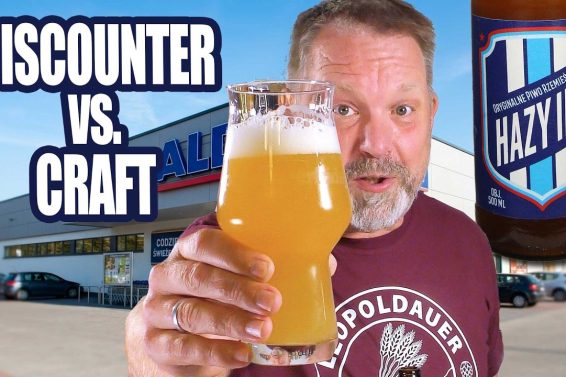 6% Hazy IPA von DISCOUNTER?! Der Test 🏪🛒